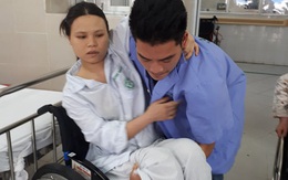 Người mẹ ở Tuyên Quang bị liệt sau khi sinh mổ lại phải tiếp tục vào viện điều trị