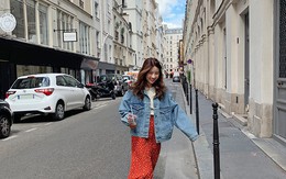 Giờ áo khoác denim toàn được diện theo cách "điệu đời" thế này, bạn phải bắt sóng luôn để trời trở lạnh là kịp xinh đẹp
