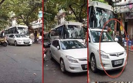 Hà Nội: Công an phường bị phạt 1 triệu đồng vì đỗ xe dưới lòng đường