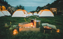 Trải nghiệm cắm trại qua đêm như trời Tây giữa không gian xanh KĐT Ecopark
