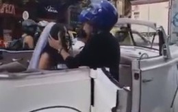 Đang trên đường tới đám cưới, cô dâu bị người yêu cũ chặn xe cưỡng hôn, khuyên dừng cưới