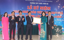 Trường THPT Khúc Thừa Dụ: Niềm vui lớn sau 20 năm thành lập