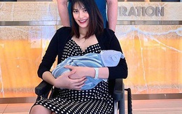 Chồng Lan Khuê bất ngờ tiết lộ hình ảnh con trai mới sinh được 3 ngày