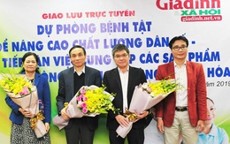 Giao lưu trực tuyến: Tầm quan trọng của vi chất dinh dưỡng đối với dự phòng bệnh tật để nâng cao chất lượng dân số