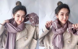 5 cách quàng khăn siêu xinh kiểu Hàn Quốc để bạn diện ngay trong ngày gió lạnh căm căm