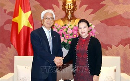 Chủ tịch Quốc hội Nguyễn Thị Kim Ngân tiếp Phó Chủ tịch Thượng viện Nhật Bản