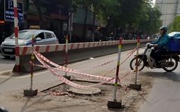 Người dân Thủ đô bức xúc vì đường phố đang đẹp bỗng dưng bị đào xới nhếch nhác dịp cận Tết