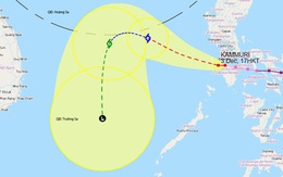 Bão số 7 - Kammuri giật cấp 16 trên Biển Đông