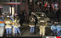 Xe lao vào đám đông đón năm mới ở Nhật, 9 người bị thương