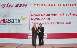 HDBank nhận giải Ngân hàng Tiêu biểu về Tín dụng Xanh