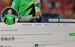Facebook Đặng Văn Lâm bị chiếm quyền, lộ thông tin nhạy cảm