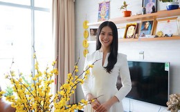 Hoa hậu Phương Khánh sống cùng em trai trong căn hộ cao cấp