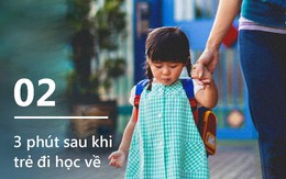 9 phút quan trọng nhất trong một ngày của mọi đứa trẻ