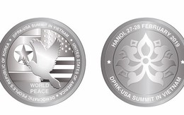 500.000 đồng một đồng xu bạc kỷ niệm Thượng đỉnh Mỹ - Triều