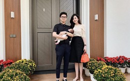 Á hậu Tú Anh lần đầu khoe ảnh con đầu lòng đúng mùng 1 Tết