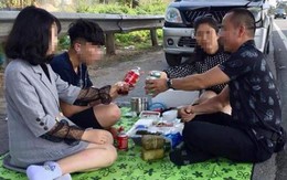 Gia đình mở tiệc trên cao tốc Nội Bài - Lào Cai xin lỗi cộng đồng mạng