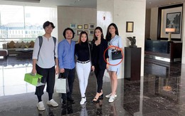 Á hậu Thanh Tú lần đầu công khai diện váy bầu, lộ vòng 2 khệ nệ trong hình ảnh mới nhất