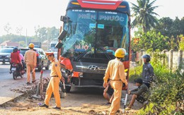 Tai nạn liên hoàn, quốc lộ 1 ách tắc gần 3 km