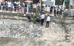Giải cứu cô gái trẻ nhảy sông Tô Lịch tự tử, một cảnh sát bị thương