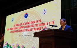 Khai giảng chương trình đào tạo cán bộ lãnh đạo, quản lý ngành Y tế Việt Nam