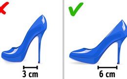 5 quy tắc quan trọng khi chọn giày cao gót để tránh đau chân