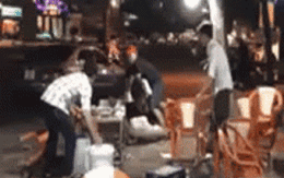 Bị "đá" giữa quán nhậu, chàng trai ném thẳng cốc vào mặt bạn gái: Mày dám chia tay?