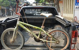 Chiếc xe đạp không phanh của cậu bé Sơn La được đem đấu giá
