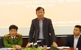 5 câu hỏi cần làm rõ sau vụ thầy giáo say rượu sờ mông học sinh
