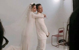 Xôn xao hình ảnh được cho là cảnh hậu trường chụp ảnh cưới của Kim Lý - Hà Hồ?