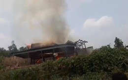 Nghệ An: Cháy trụi nhà sàn khiến 1 người chết