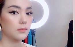 Sau tất cả, chiếc cằm của Minh Hằng cũng chịu yên vị trên mặt khổ chủ