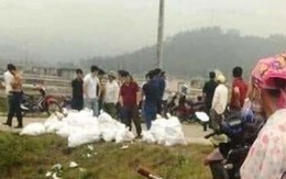 23 tải ma túy vứt lề đường có giá ước tính vài trăm tỷ đồng