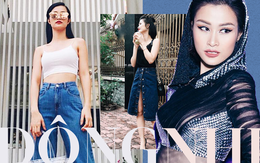 Trái ngược với một Đông Nhi “đầu tư” trên sân khấu, style đời thường của cô nàng ngoài 30 này lại cực đơn giản và suốt ngày chỉ giày bệt