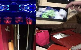 Chủ quán karaoke trèo lan can tầng 3 bỏ trốn, để lại nhiều ma túy