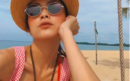 Lâu lắm rồi mới thấy Tăng Thanh Hà diện bikini, lại còn khoe ảnh ngọt ngào cùng chồng