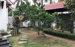 Biệt thự sân vườn nằm trong khu nhà giàu của nàng Á hậu Việt lên xe hoa với đại gia hơn 13 tuổi ngay sau đăng quang