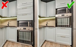 9 sai lầm trong thiết kế bếp khiến cuộc sống của bạn thêm lộn xộn và bất tiện