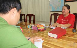 Tạm giữ 1 phụ nữ cho gần 1.900 người vay nặng lãi