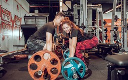 Ảnh cưới chẳng giống ai của 9X Hà Nội ở phòng gym