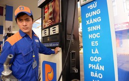 Đại lý bỏ xăng E5 để bán xăng khoáng