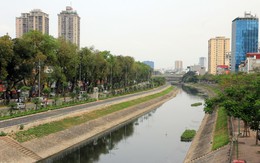 Sông Tô Lịch bắt đầu được làm sạch, cư dân Thủ đô thoả mãn sự mong mỏi