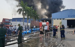 Hải Phòng: Cháy lớn tại công ty Nhựa Phú Lâm