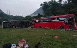 Tiết lộ bất ngờ về tốc độ xe khách trong vụ va chạm với xe tải làm 41 người thương vong ở Hòa Bình