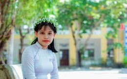 Cô học trò mang hai vòng khăn tang đi thi: 'Dù thế nào cũng đừng bỏ cuộc'