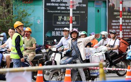 Hỗn loạn giao thông tại dự án ga ngầm Hà Nội sắp thi công trên đường Trần Hưng Đạo