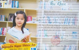 Trường thay giấy khen bằng thư khen khiến học trò, cha mẹ rưng rưng