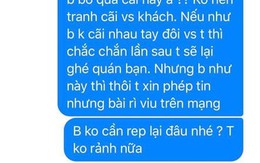 Không hài lòng với suất buffet, chị gái phản hồi với chủ nhà hàng nào ngờ bị mắng cho "vuốt mặt không kịp"