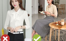 Xin được nhấn mạnh: 5 kiểu ăn mặc sau đây sẽ khiến chị em công sở trông “quê một cục”