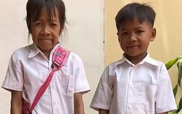 Bé gái Campuchia 10 tuổi già như bà lão 60