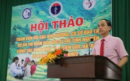 Trường ĐH Y Dược Huế tổ chức hội thảo giới thiệu về Dự án "Bác sĩ trẻ tình nguyện"